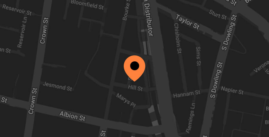 Location Map Sydney