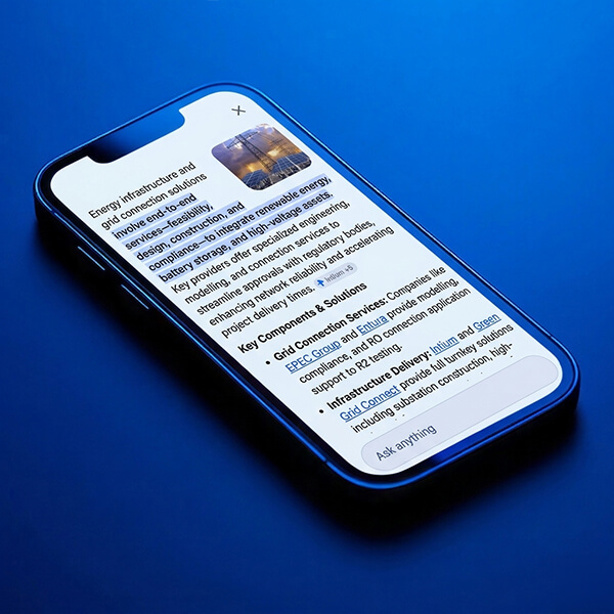 AI-optimised content