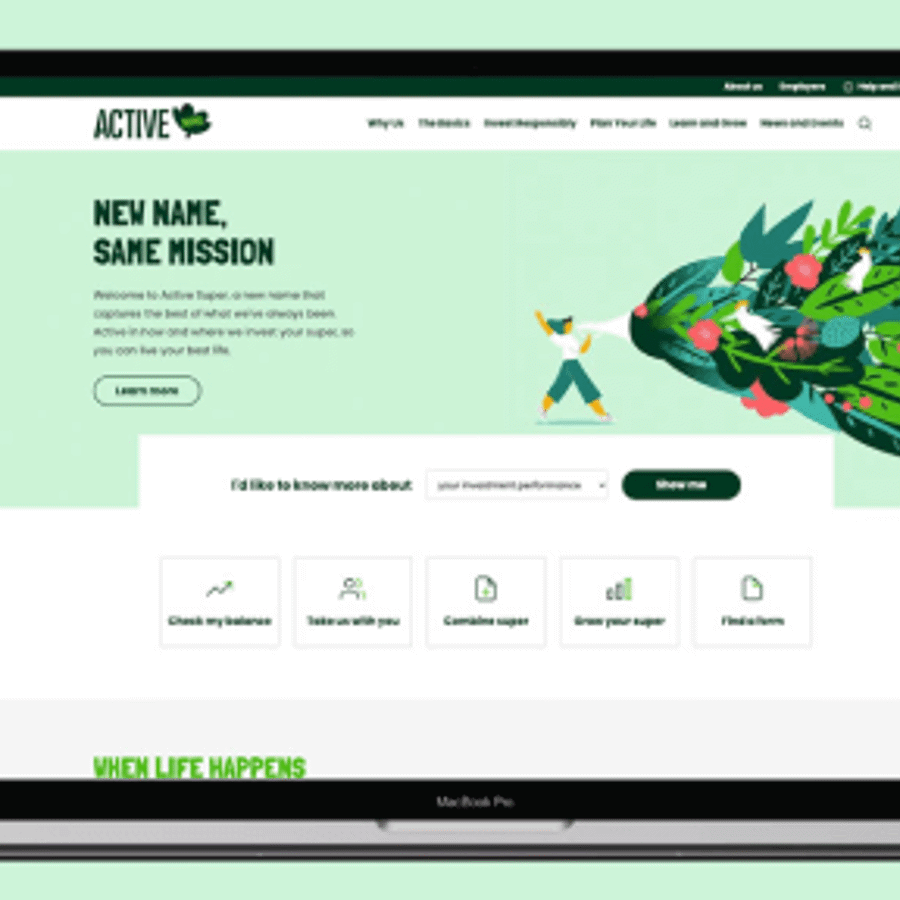 Active Super - Data Visualisation