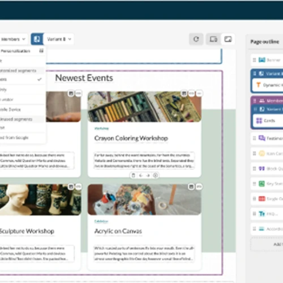 Squiz web personalisation