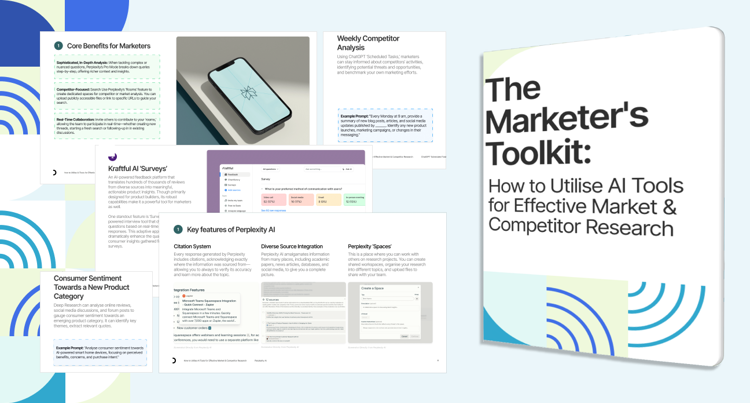 PDF Download - The Marketer's Toolkit: How to Utilise AI Tools for Effective Market and Competitor Research