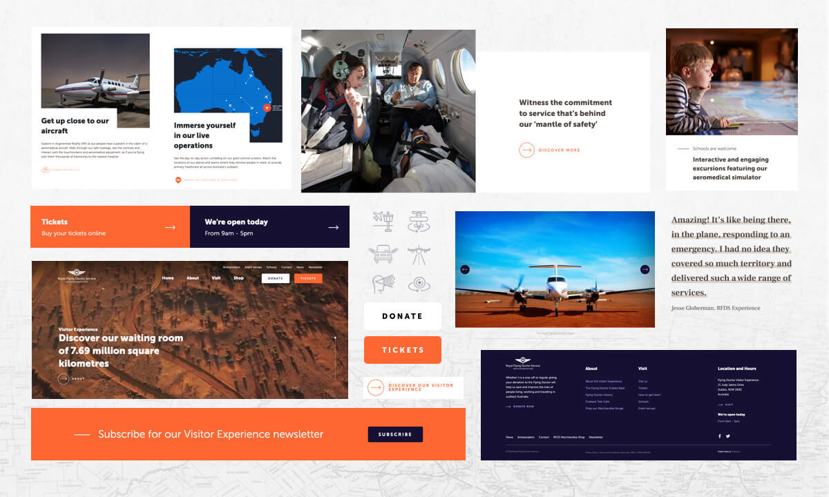 Modular components for endless structural combinations
