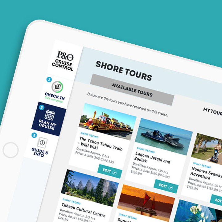 Deepend P & O Cruises