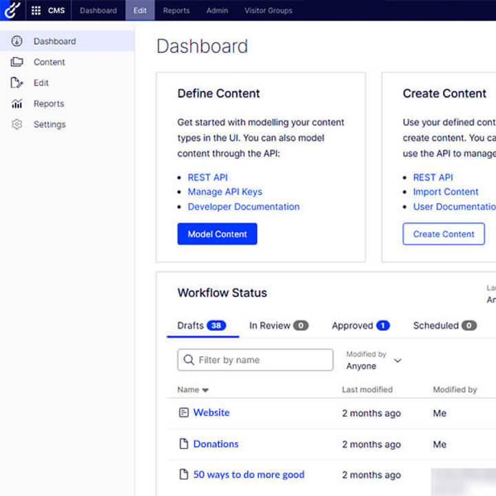Horizontal animation example from the Australian Red Cross website